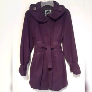 Kids Purple Dress Fashion Coat Girls Size 12 - 14